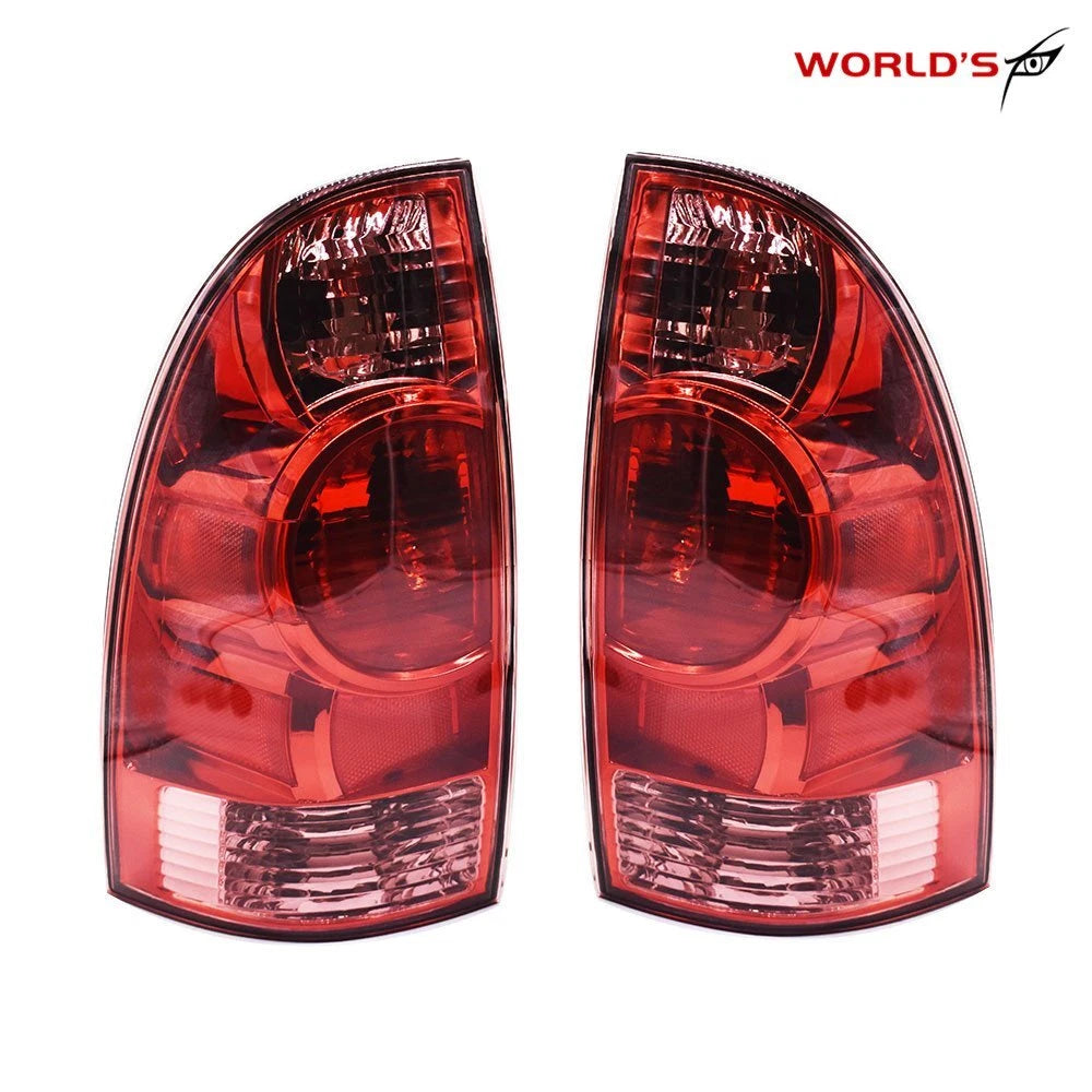 Set of 2 Rear Tail Lights for Toyota Tacoma (2005–2015) Halogen