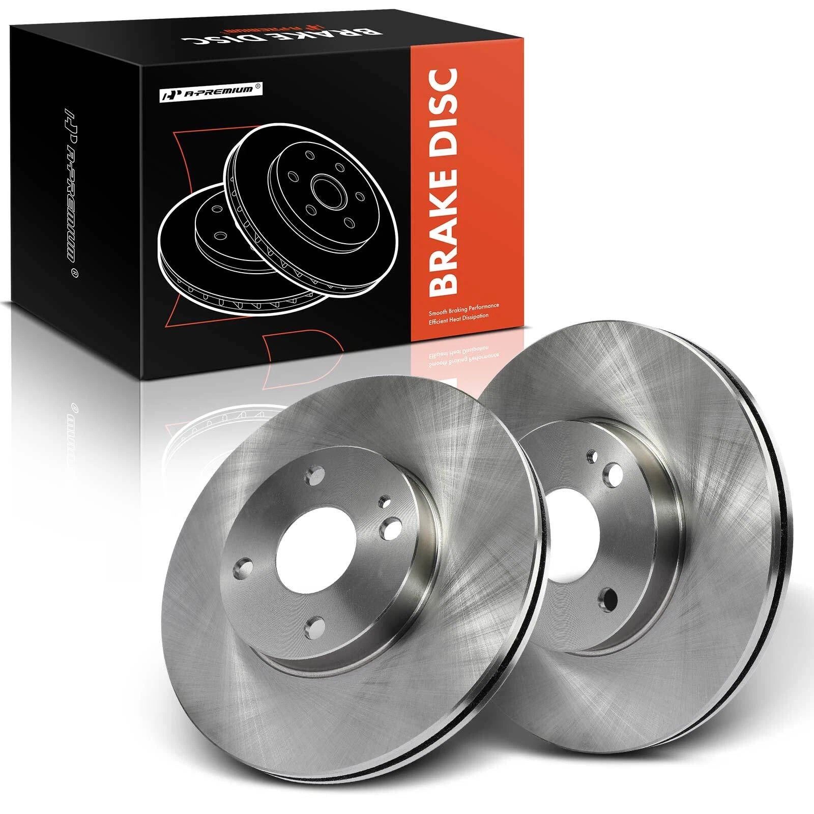 Front Disc Brake Rotors for Ford Escort (1991–2003) Mazda MX-3 (1992–1996)
