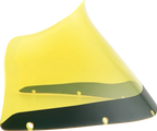 Klock Werks 9" Kolor Flare Windshield for FXRP (KWW-02-0609) - Yellow Ice