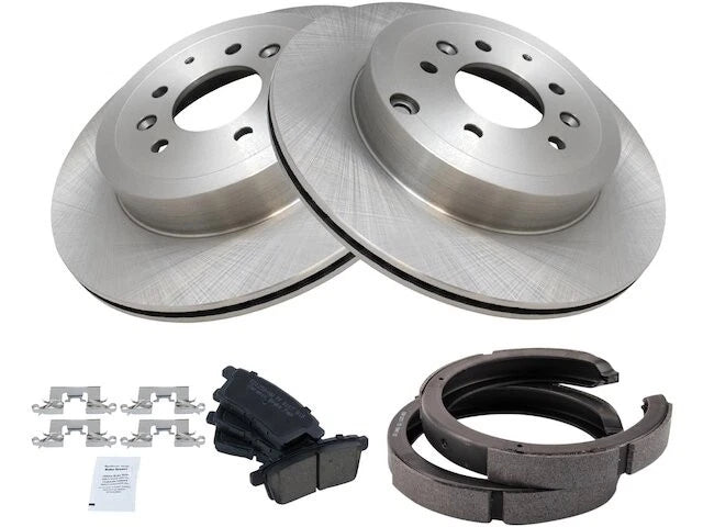 Rear Brake Pad Rotor and Parking Brake Kit for Mazda CX-9 (2007–2012) VK886FB