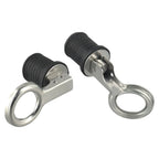 Drain / 1 Inch / Stainless Steel and Rubber for Boats and Livewells
