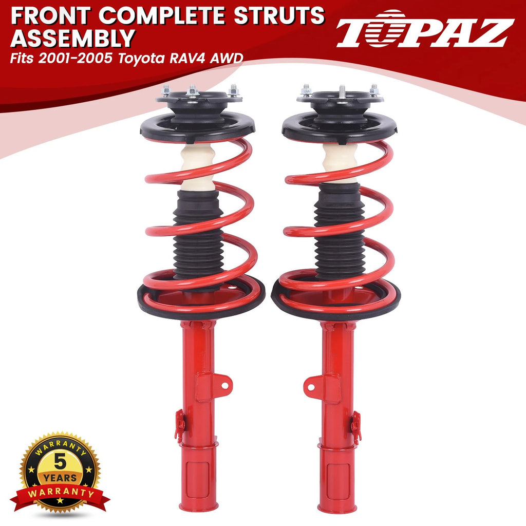 2X Front Complete Struts Assembly for Toyota RAV4 (2001–2005) AWD