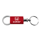 Red Anodized Aluminum Valet Keychain - Officially Licensed for Honda CR-V