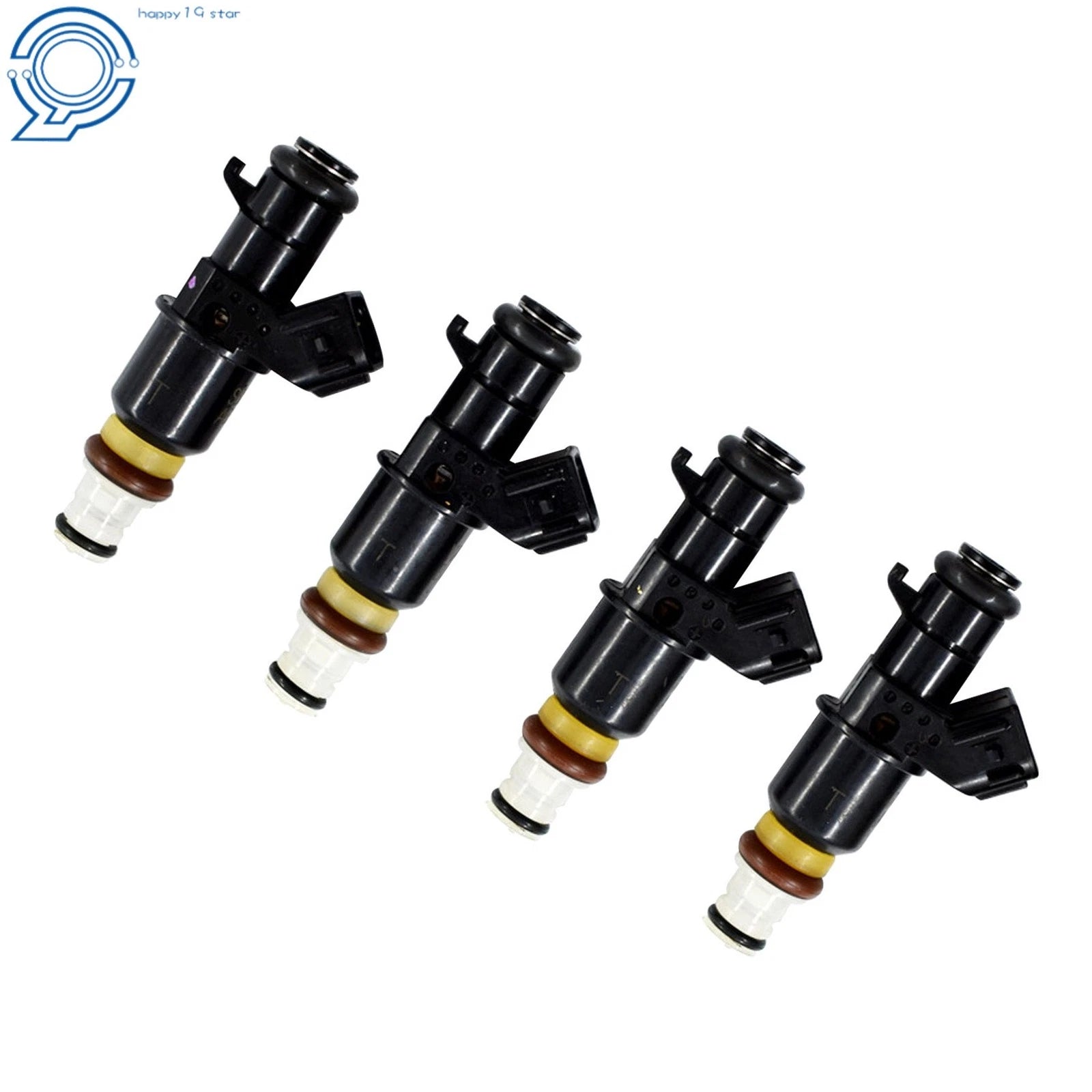 Set of 4 Fuel Injectors for Honda Civic (2002–2005) Acura RSX (2002–2006)