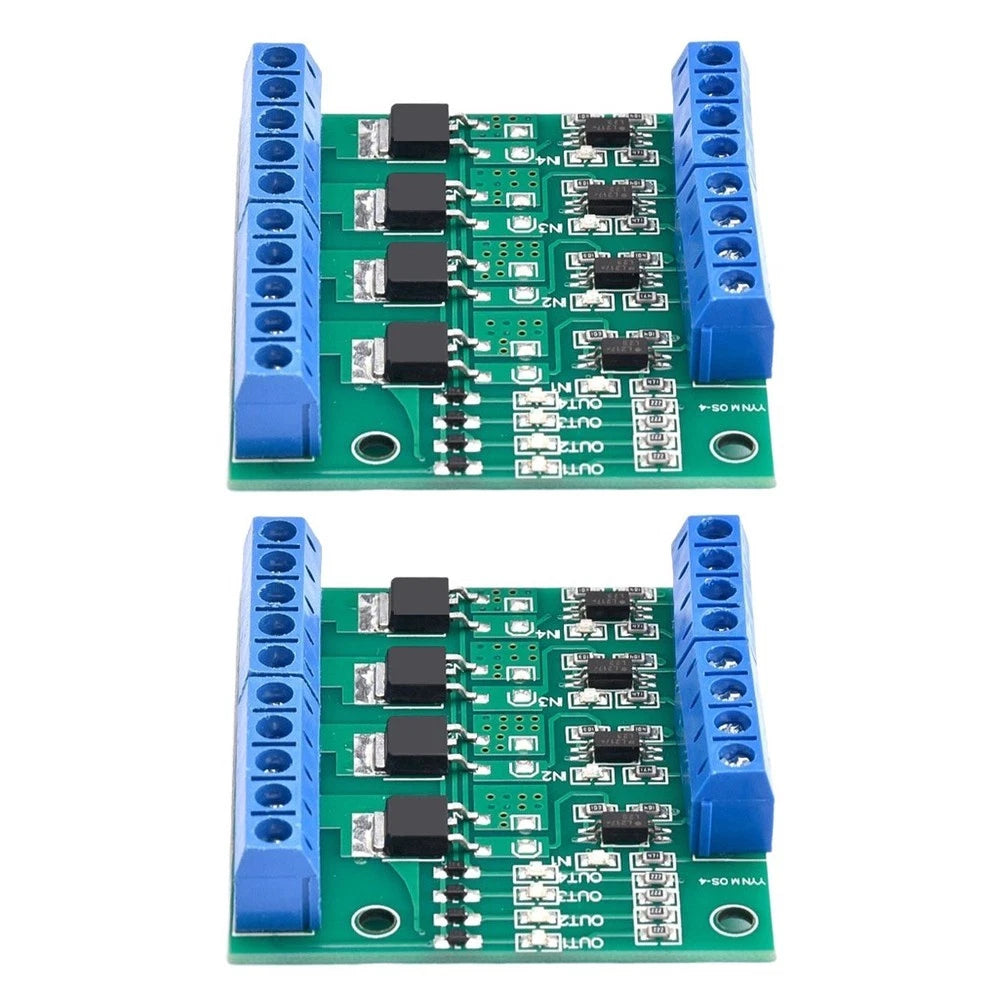 2X DC 4-Channel MOSFET Kit for PWM Circuits Motors LEDs Heaters 10A