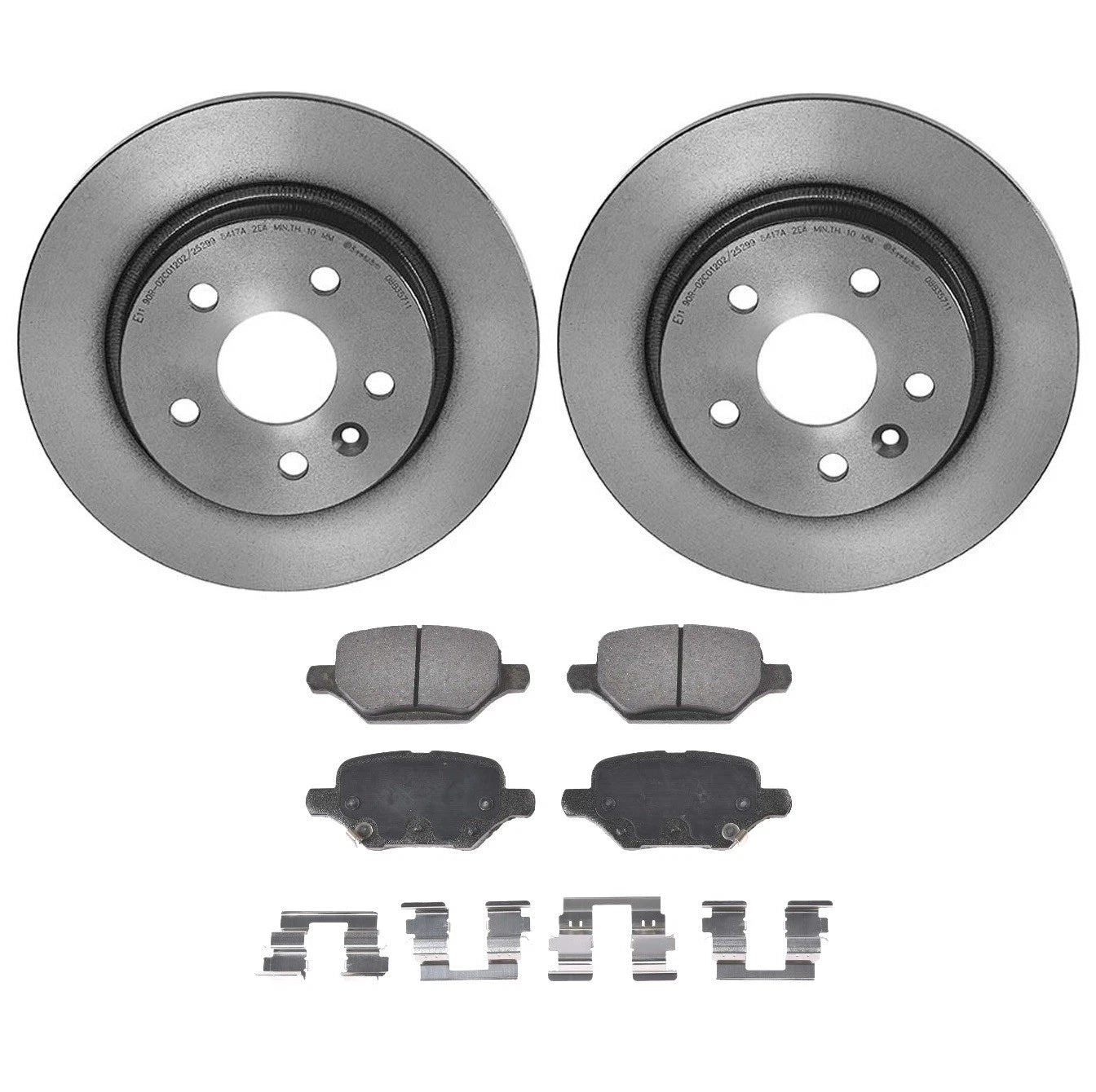 Brembo Rear Brake Kit for Buick Encore, Chevy Trax (2013–2021)