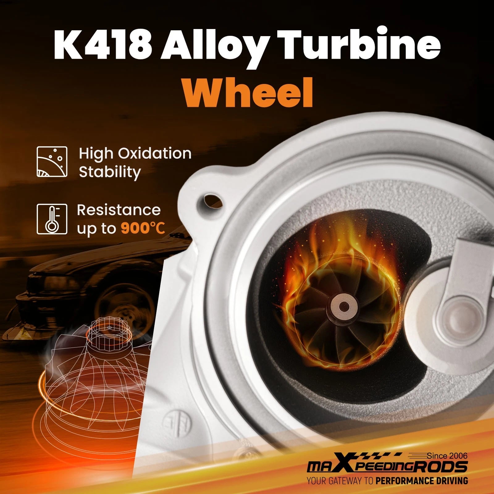 Turbo Charger for Land Rover Range Rover Evoque (2014–2017)