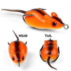 5cm 9g Soft Bait with Double Hook for Freshwater Bass