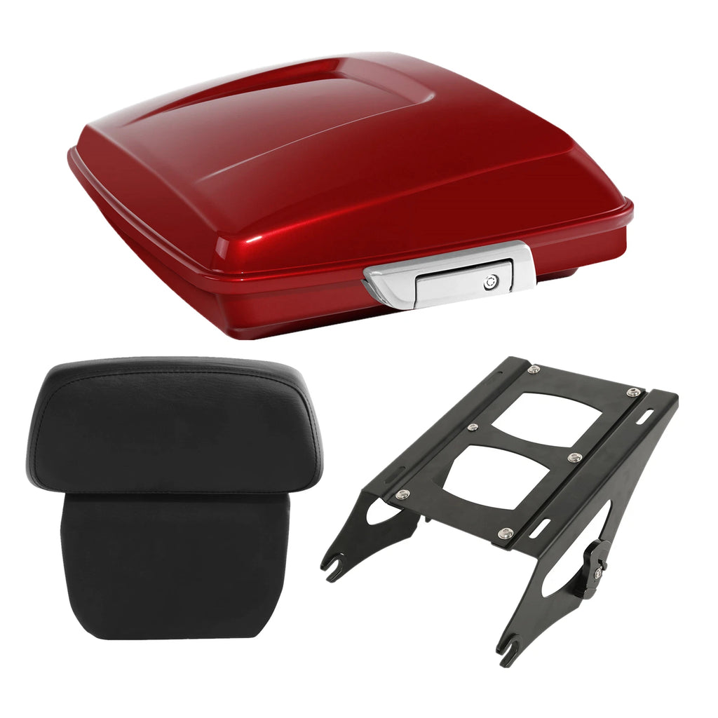Razor Trunk Pad Mount for Harley Electra Road Glide (2014–2024) Wicked Red Glossy