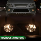 Fog Lights for Honda CR-V (2005–2006) with Switch and Bulbs
