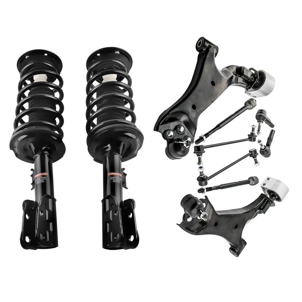 Front Struts with Lower Control Arms for Chevrolet Equinox GMC Terrain (2010–2017)
