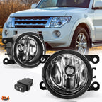 Clear Lens Fog Lights for Nissan Rogue (2014–2016)