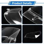 Headlight Lens Cover for BMW X5 E70 (2008–2013) PC Clear