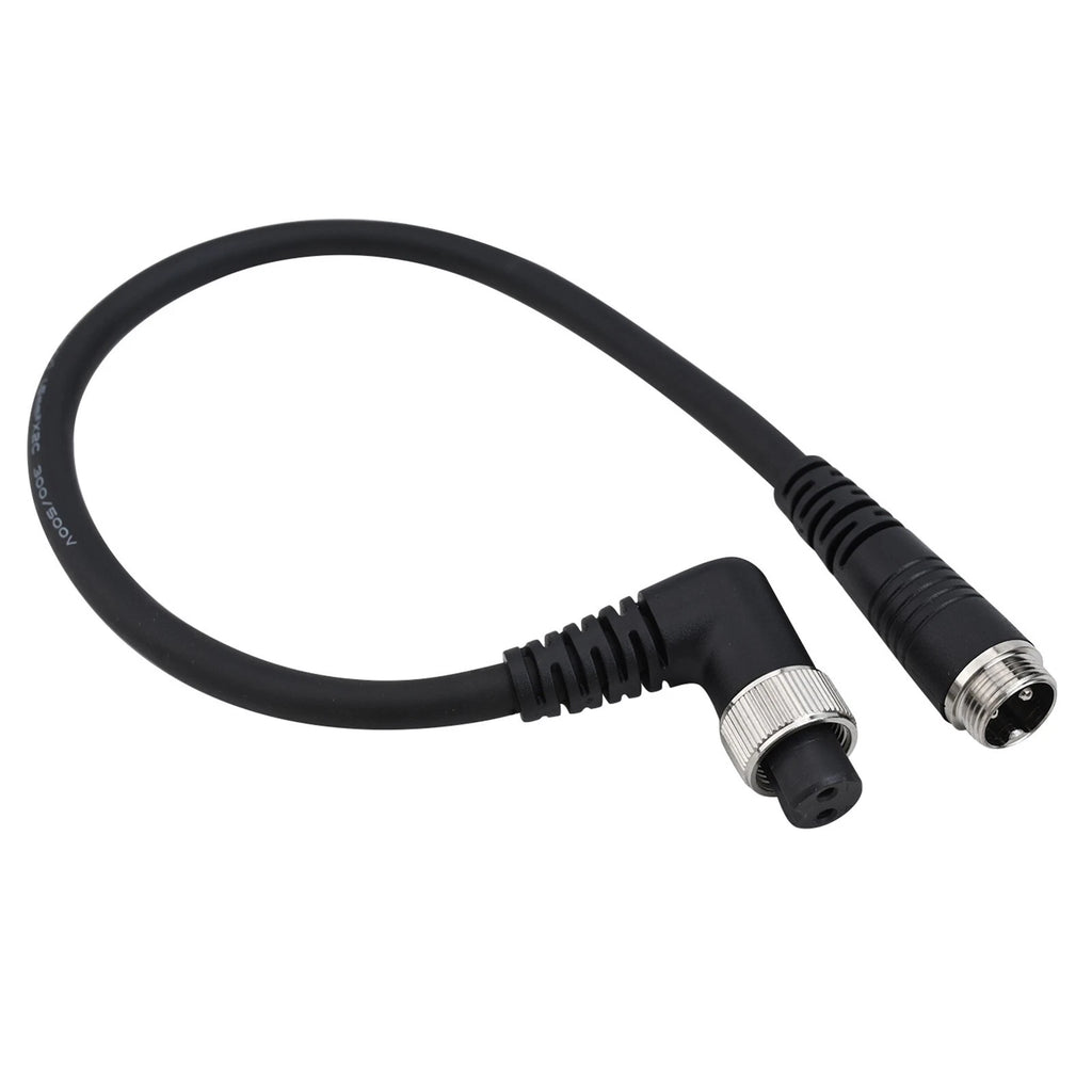 Elbow Power Cable for Electric Fishing Reel (2 Holes)