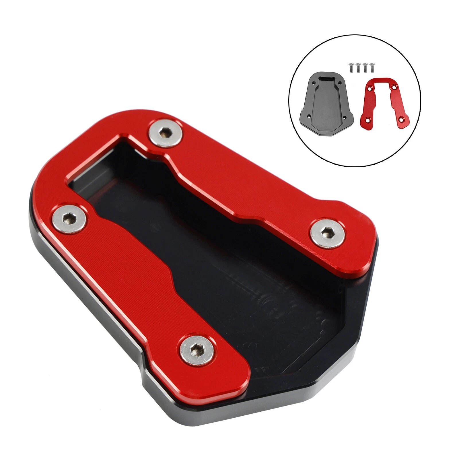 Kickstand Enlarged Plate Pad for Honda CRF300L (2021–2023) T9