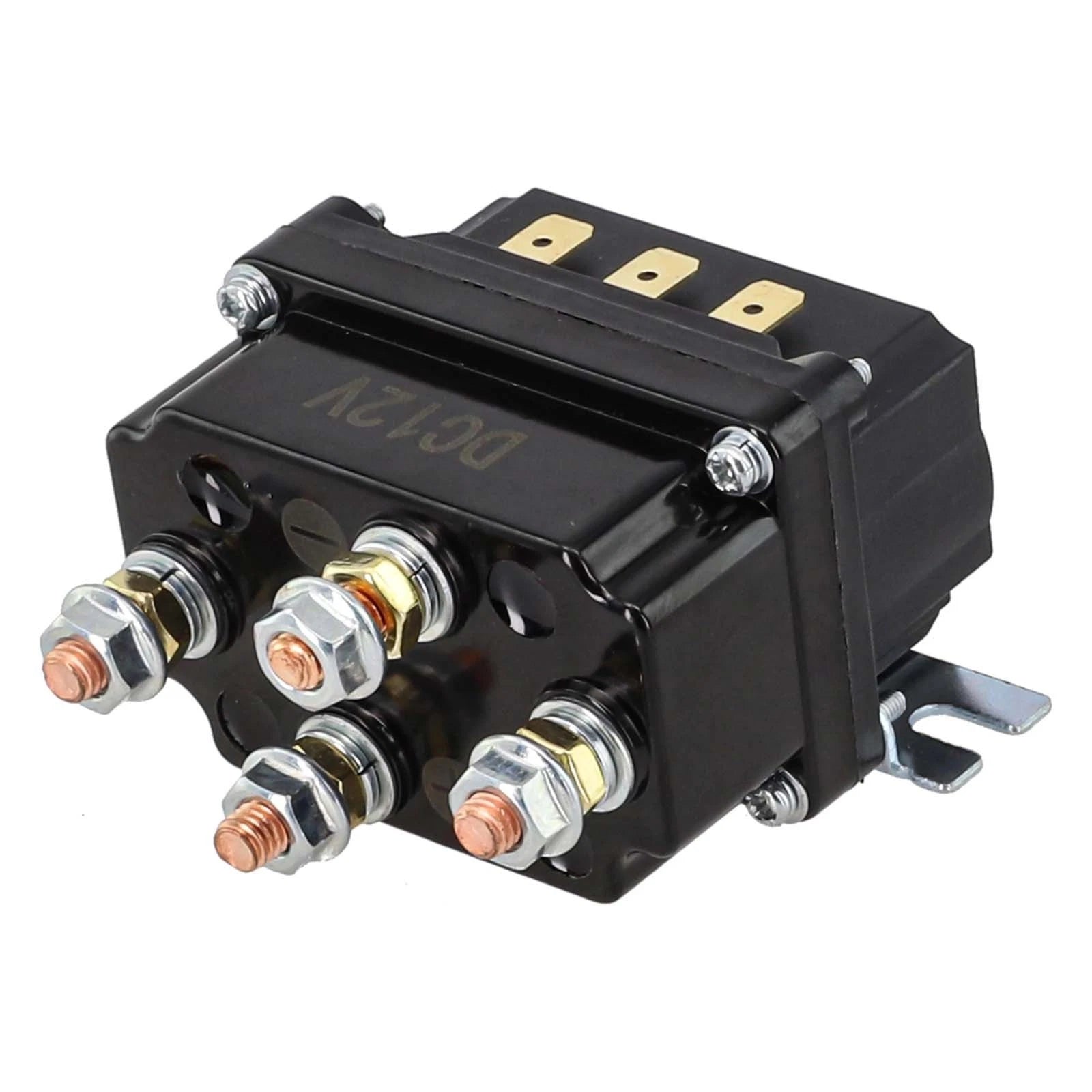 Winch Contactor Relay 12 Volt with Aluminum Alloy Terminals for Universal Fit