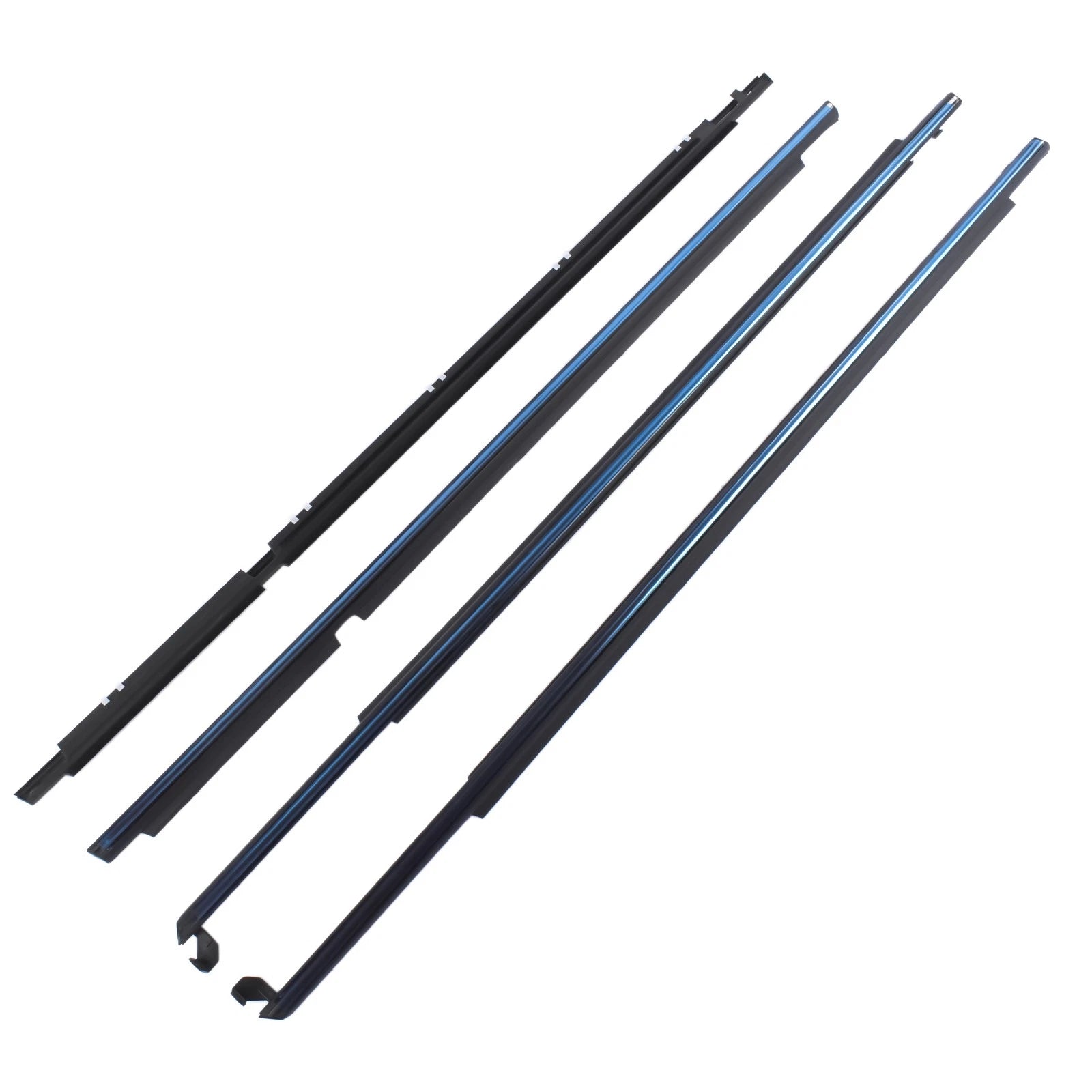 Set of 4 Door Belt Molding Weatherstrip for Toyota Corolla (1995–2002)