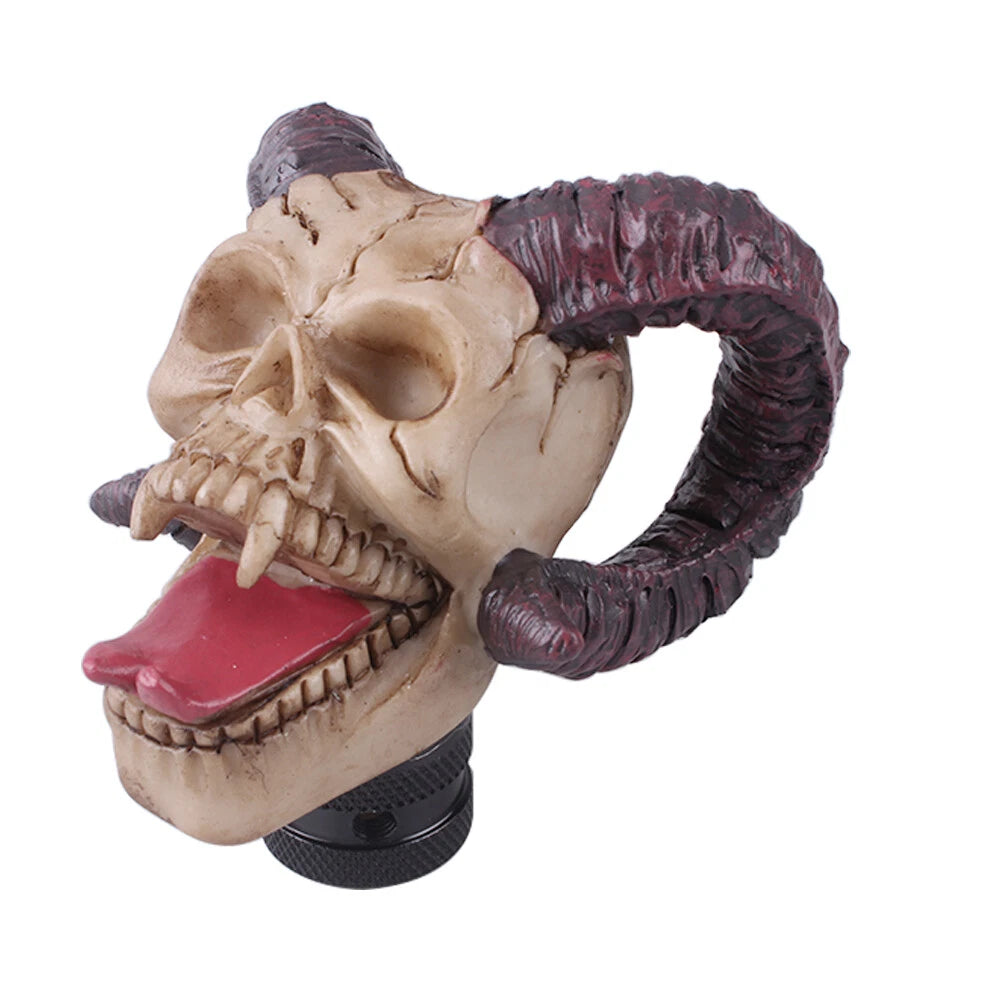 Skull Head Gear Shift Knob for Manual Transmission (Universal Fit)