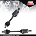 Set of 2 CV Axle Assemblies for Honda Accord (2003–2007)
