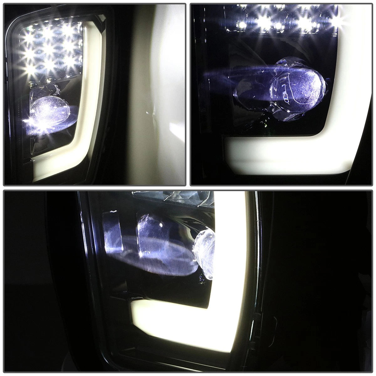 LED Projector Fog Lights for Ram 1500 Classic (2013–2022) - Smoked, w/Switch