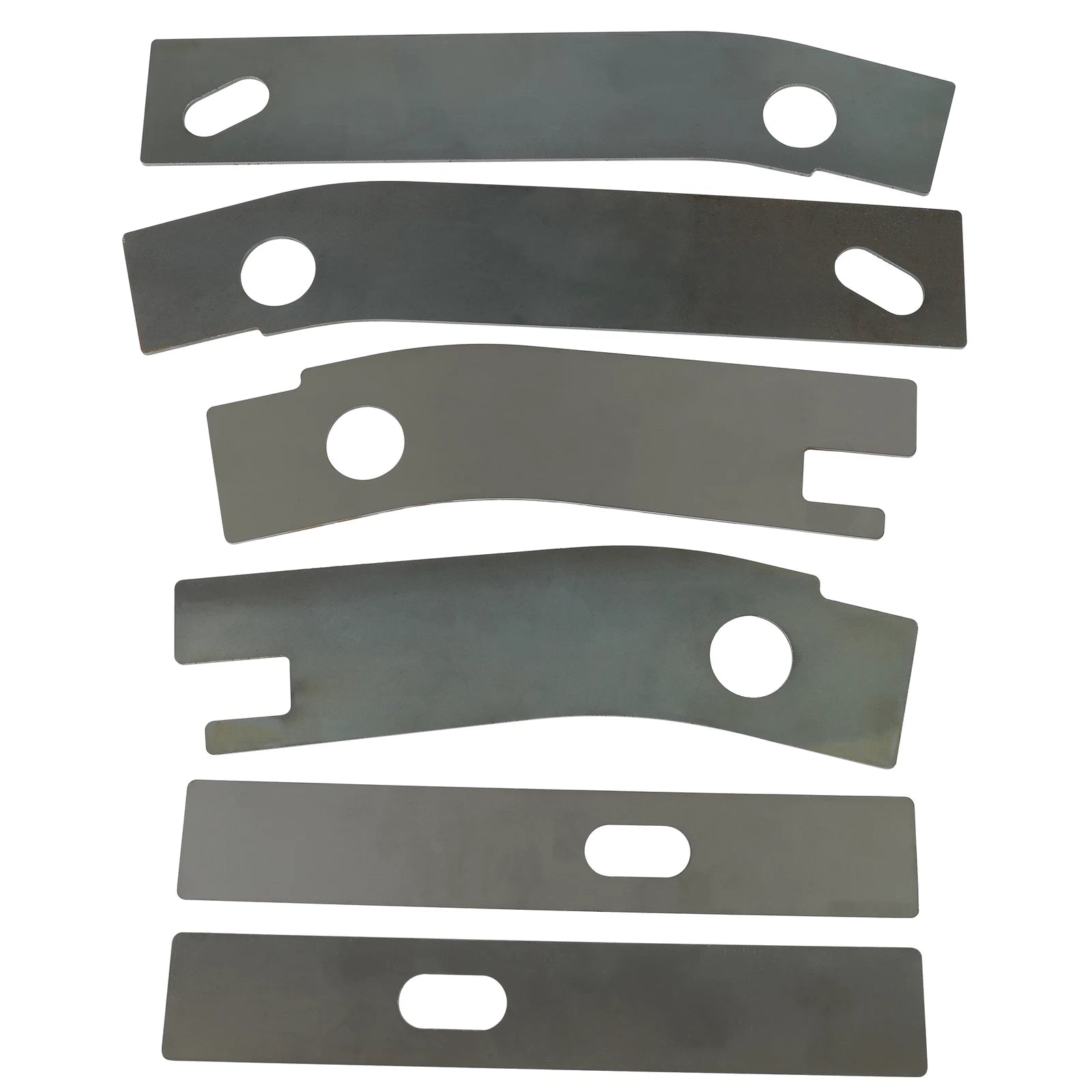 Set of 6 Frame Repair Rusted Shackle Weld Plates for Jeep Wrangler YJ (1986–1995)