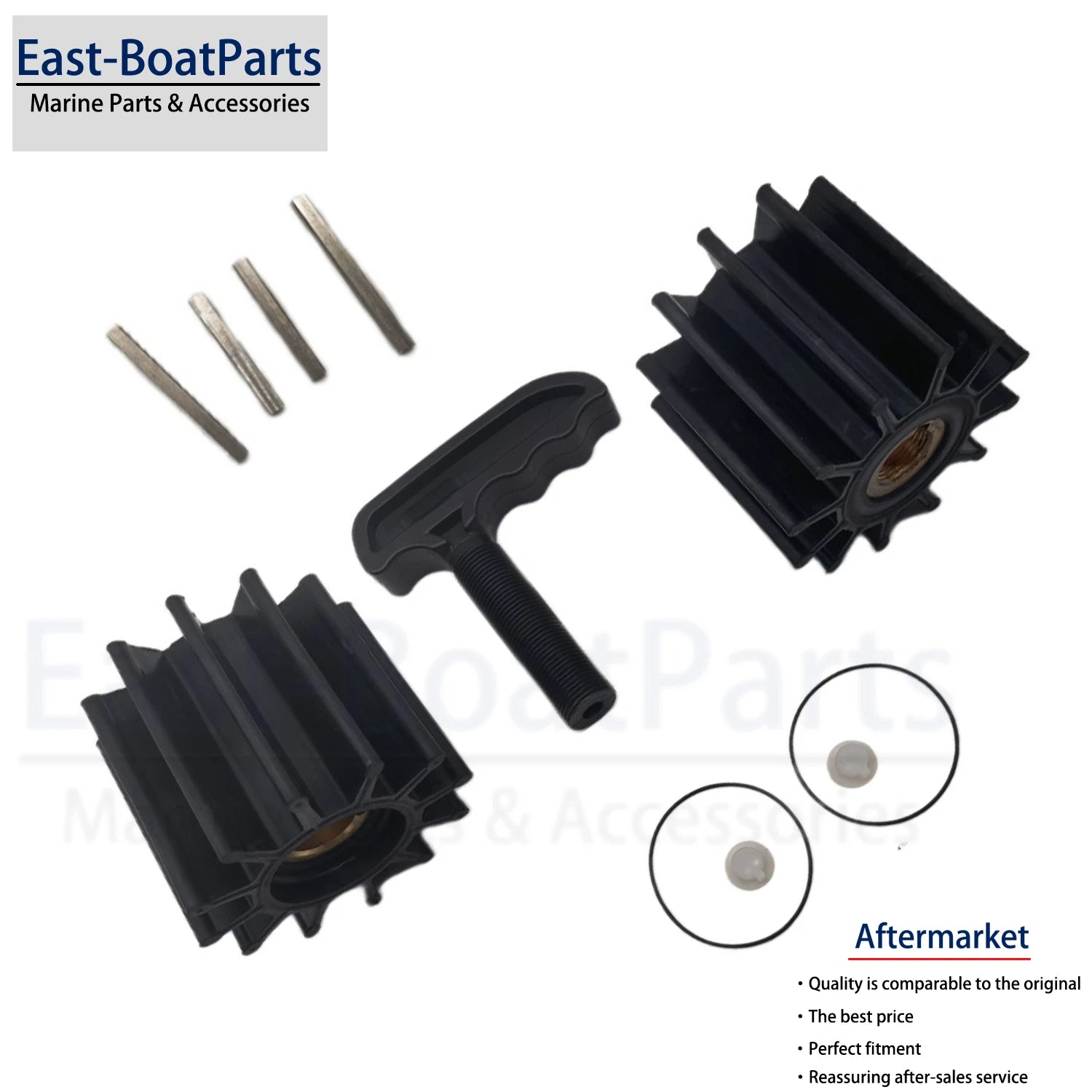 Impeller Kit with Puller for Johnson & Jabsco (09-704BT-1, 18958-0001-P)