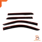 Visor Rain Shield Wind Deflector for Nissan Navara NP300 D23 (2015-2019)