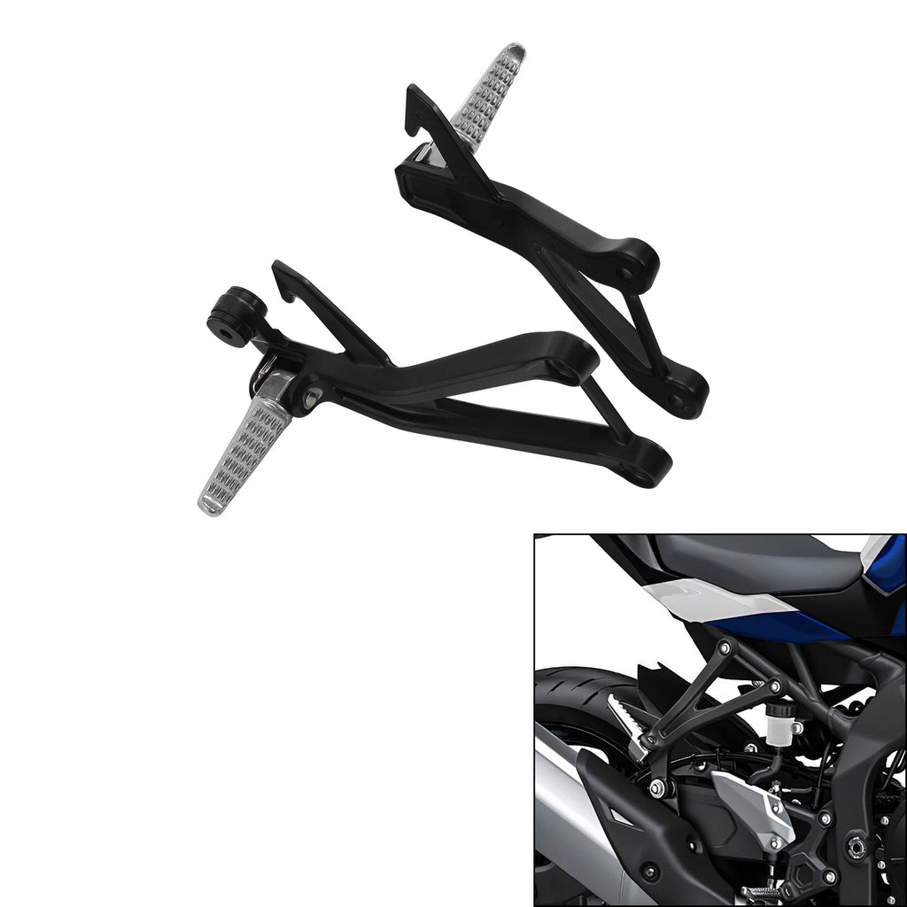 Passenger Footrest Footpegs Bracket for Kawasaki Ninja ZX-4RR ZX4R (2023–2024)