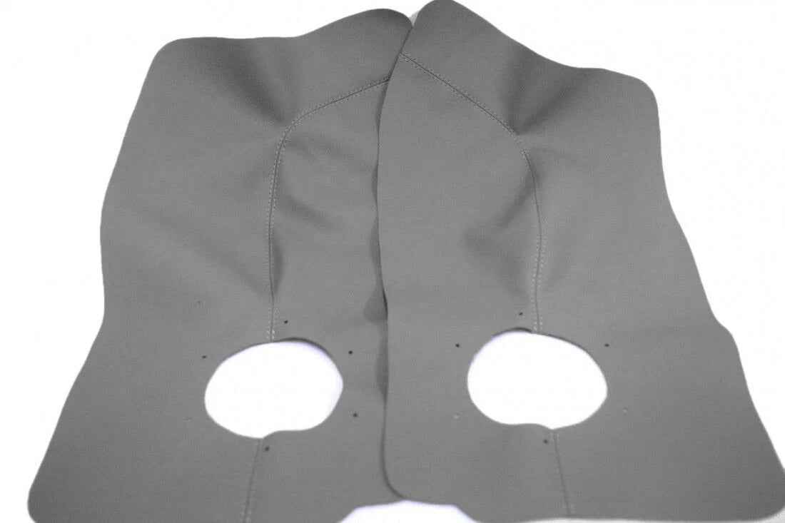 Rear Insert Door Panel for Volkswagen Beetle (1998–2010) Gray Leather Synthetic