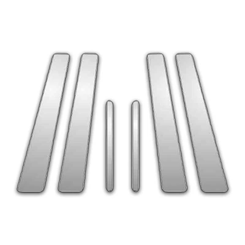 6Pc Chrome Pillar Post Covers for 04-24 Pontiac Grand Prix - P5803