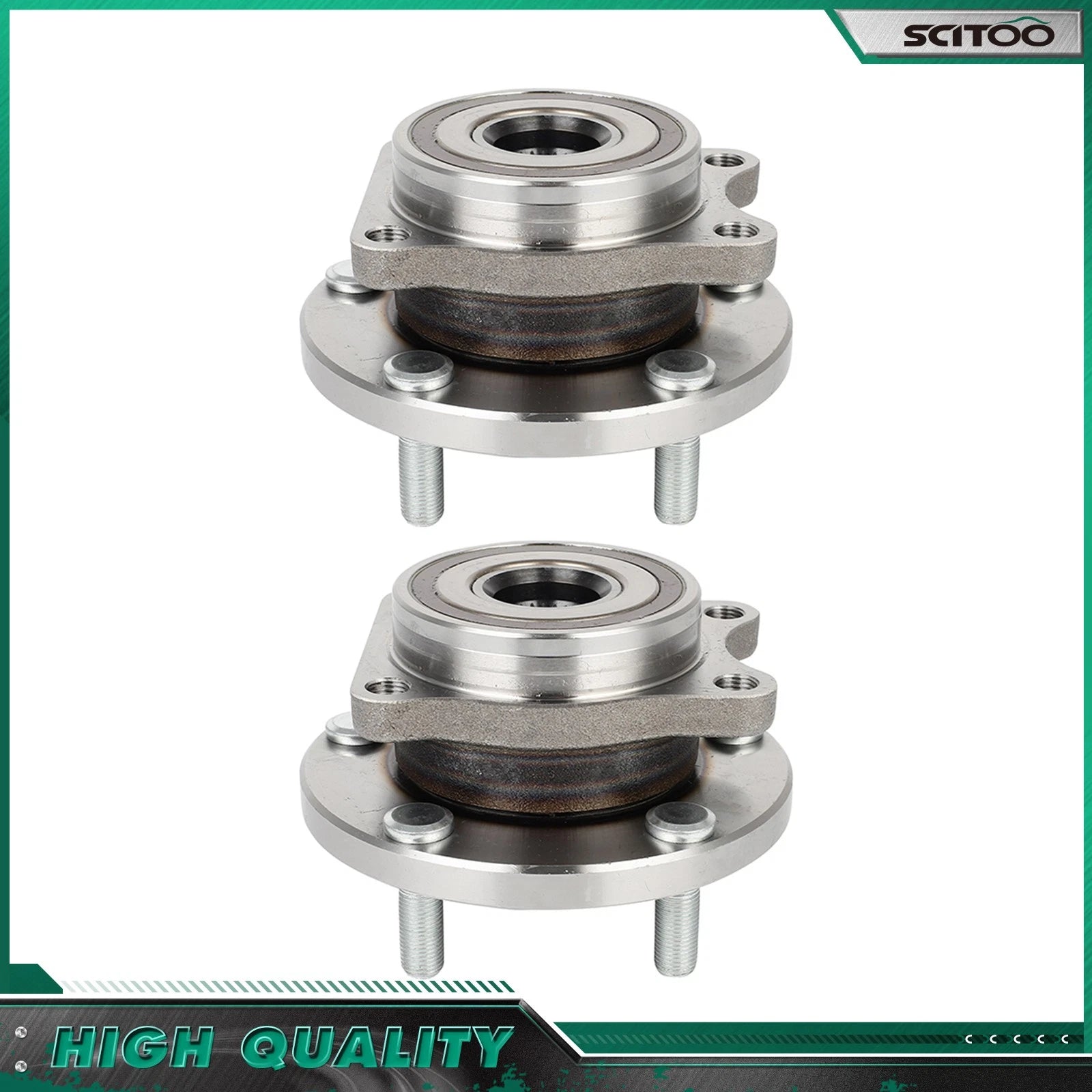 2X Front Wheel Bearing Hub Assembly for Subaru Impreza (2004–2014)