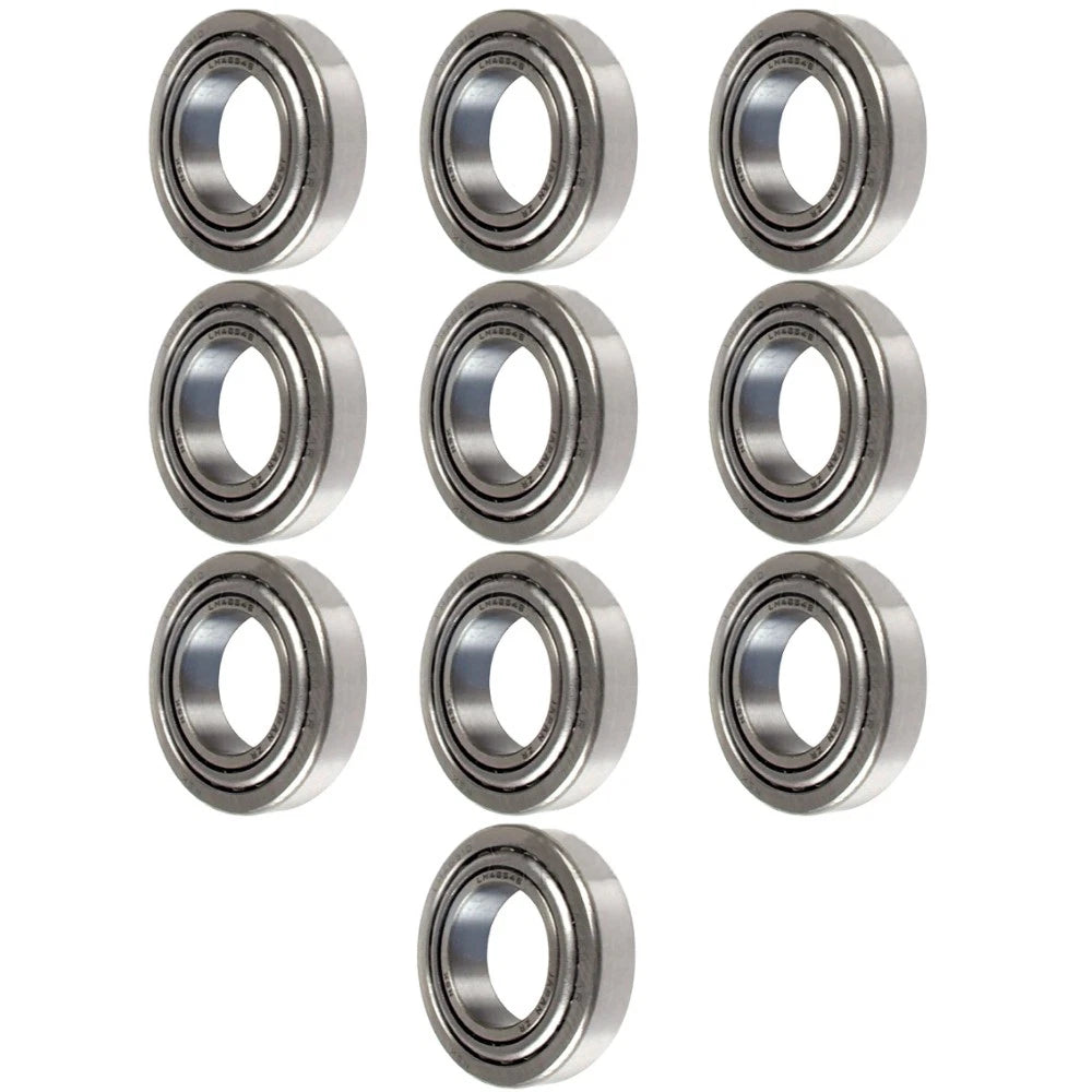 10X Trailer Hub Wheel Bearing Cones LM67048 1-1/4'' for 5000-6000 lb. Axles