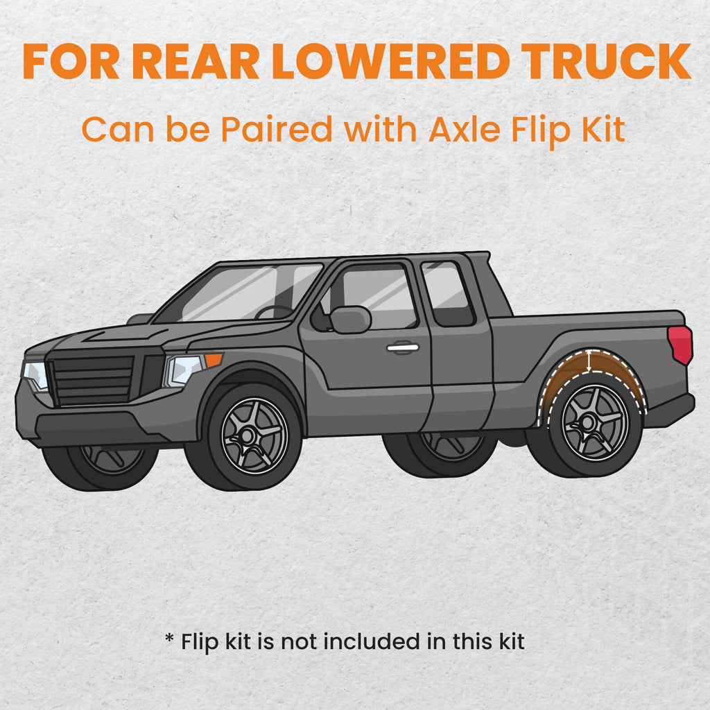 Rear Lowering C Notch Kit for Chevrolet Silverado 1500 Classic (1999–2007)