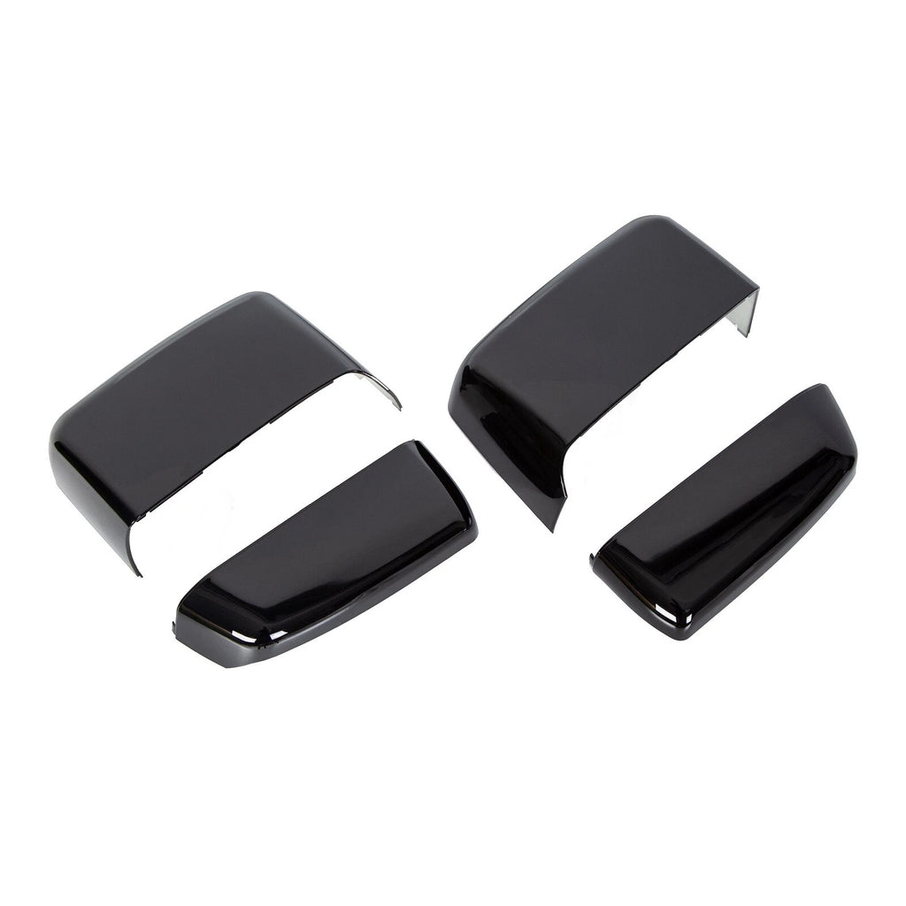 Gloss Black Tow Mirror Cap Cover for Chevy Silverado GMC Sierra (2014–2019)