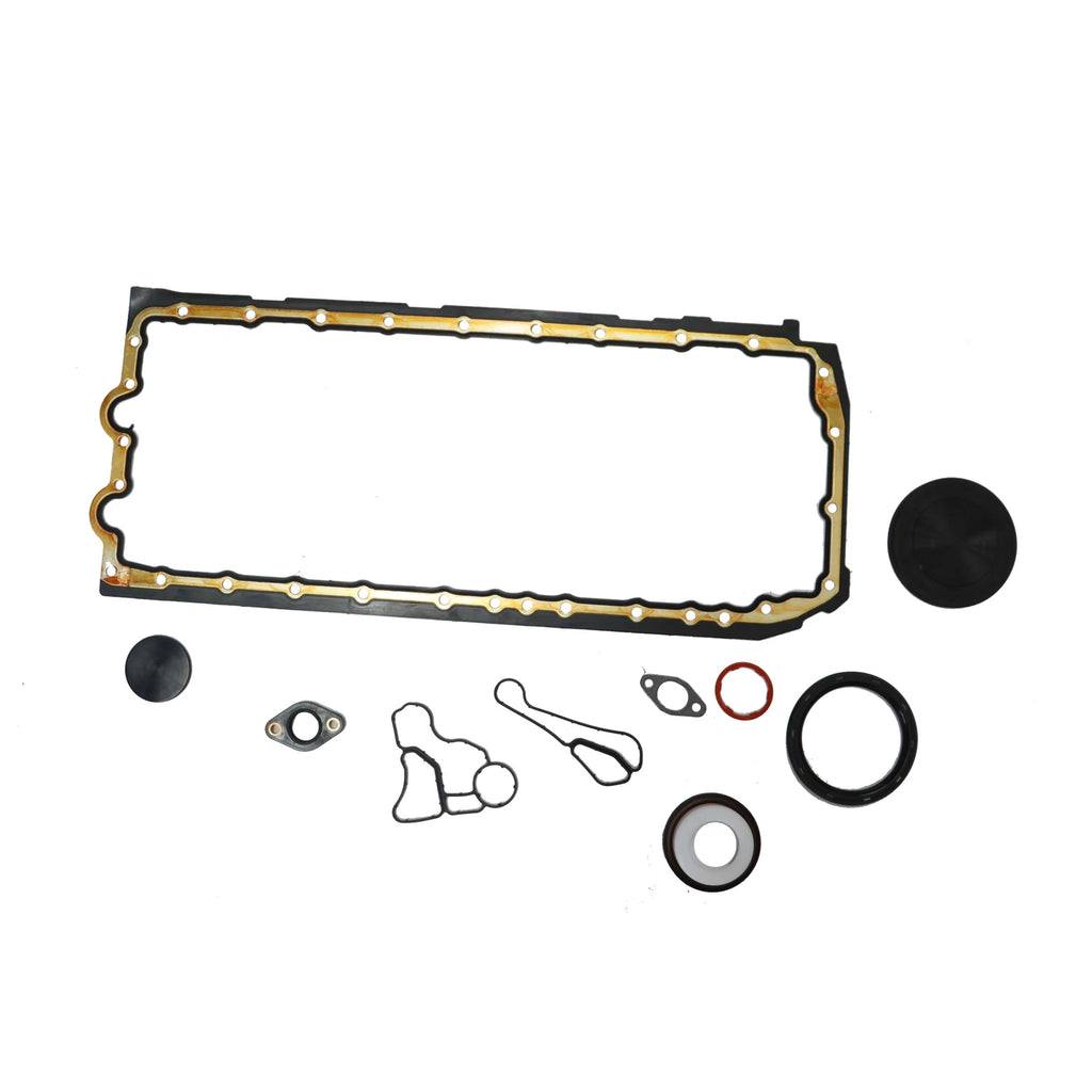 Oil Pan Gasket Set w/ Oil Cooler Seal for BMW 535i GT xDrive (2011–2017)