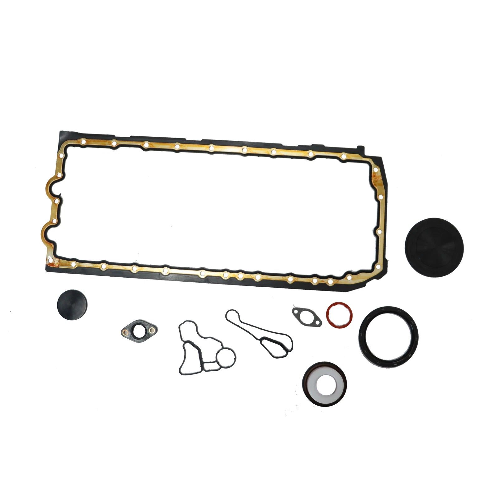 Oil Pan Gasket Set w/ Oil Cooler Seal for BMW 535i GT xDrive (2011–2017)