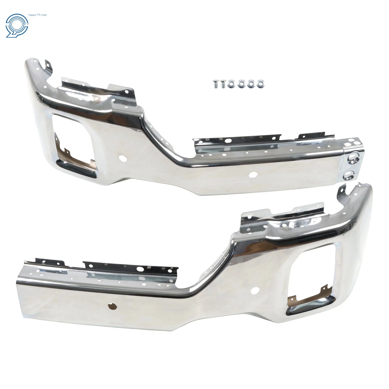 Front Bumper with Sensor Hole for GMC Sierra 2500HD 3500HD (2020-2023)