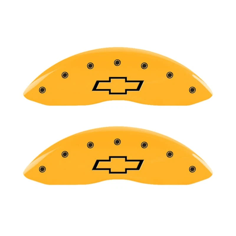 Caliper Covers Set of 4 Engraved Bowtie for 2021–2024 Chevy Blazer