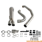 Exhaust System w/ End Cap for Harley Touring FLTRX FLTRXS FLTRK FLTRXP (2014-2023)