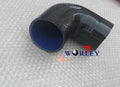 4" 90 Degree Elbow Coupler Silicone Hose for Intercooler Turbo Pipe BLACK