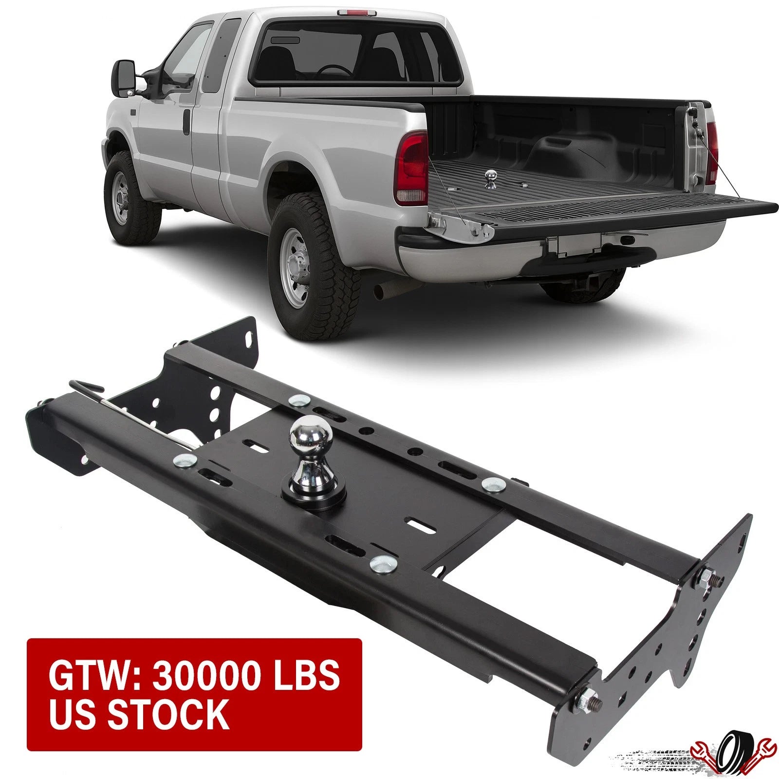 Gooseneck Trailer Hitch System for Ford F250 F350 (1999–2016)