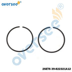Piston Ring STD for Mercury Mercruiser Outboard 75-200HP (39-822321A12, 824905A12)