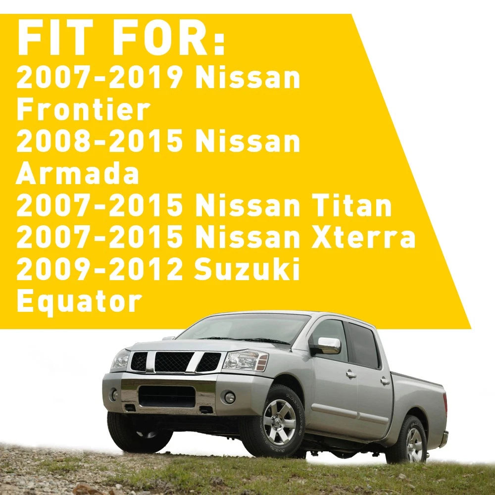2X LED License Plate Light for Nissan Xterra Titan Armada Frontier (2007–2019)