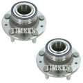 Set of 2 Rear Wheel Bearing & Hub Kits for Ford Lincoln Mazda (FWD)