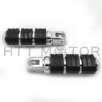 Chrome Aluminum Rubber Foot Peg for Harley FXBB FXBR FXBRS FXLR (2018–2023)