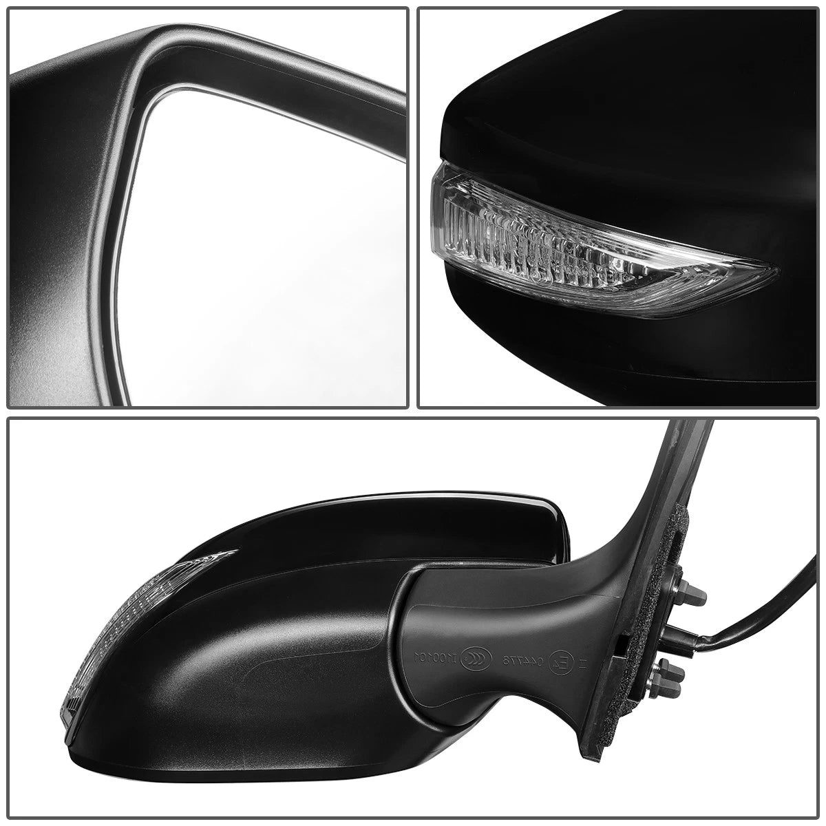 Power Heated Signal Door Mirror Right for Nissan Sentra (2013–2015) NI1321237