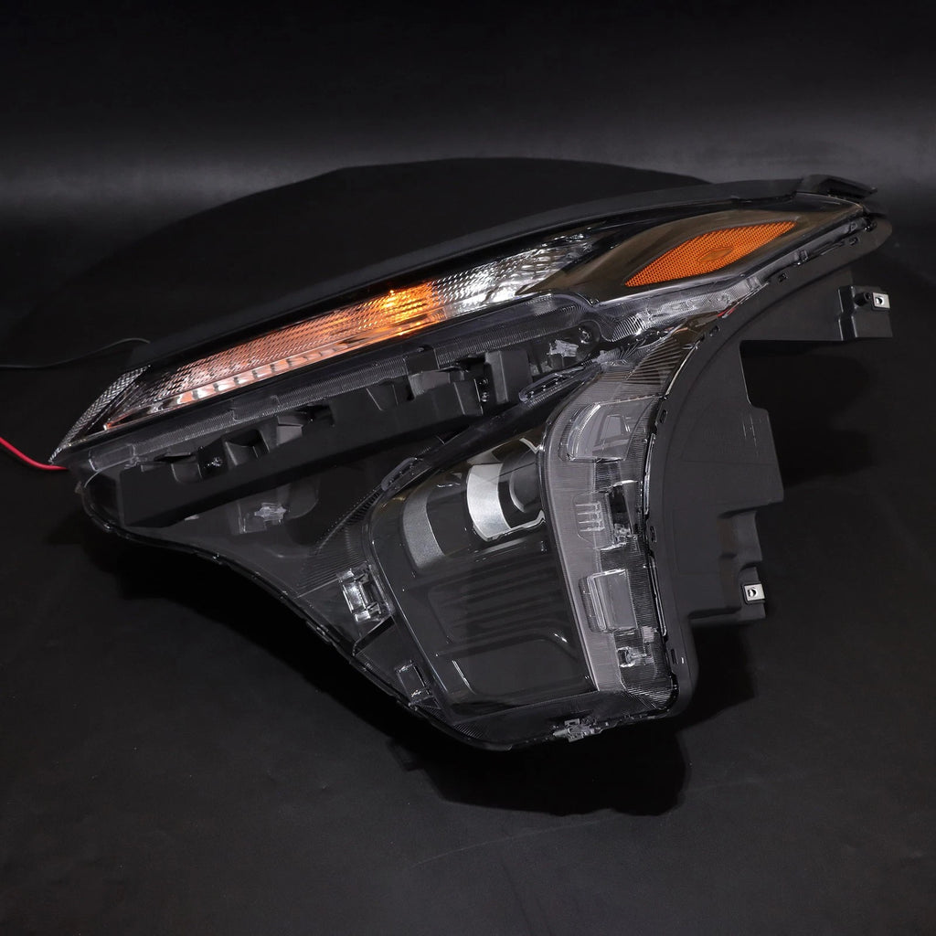 Set of 2 Black LED Headlights for Chevy Trax (2024–2025)