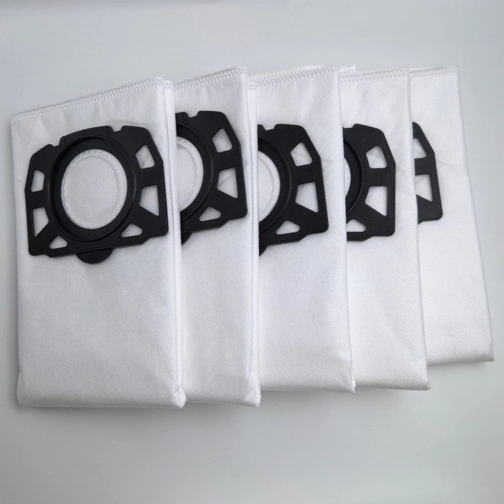 Microfibre Vacuum Bags for Karcher WD4 WD5 WD6 MV4 MV5 MV6 (Compatible)