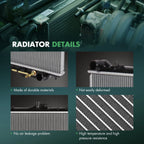 Radiator for Isuzu Amigo, Rodeo & Honda Passport (1998–2002)