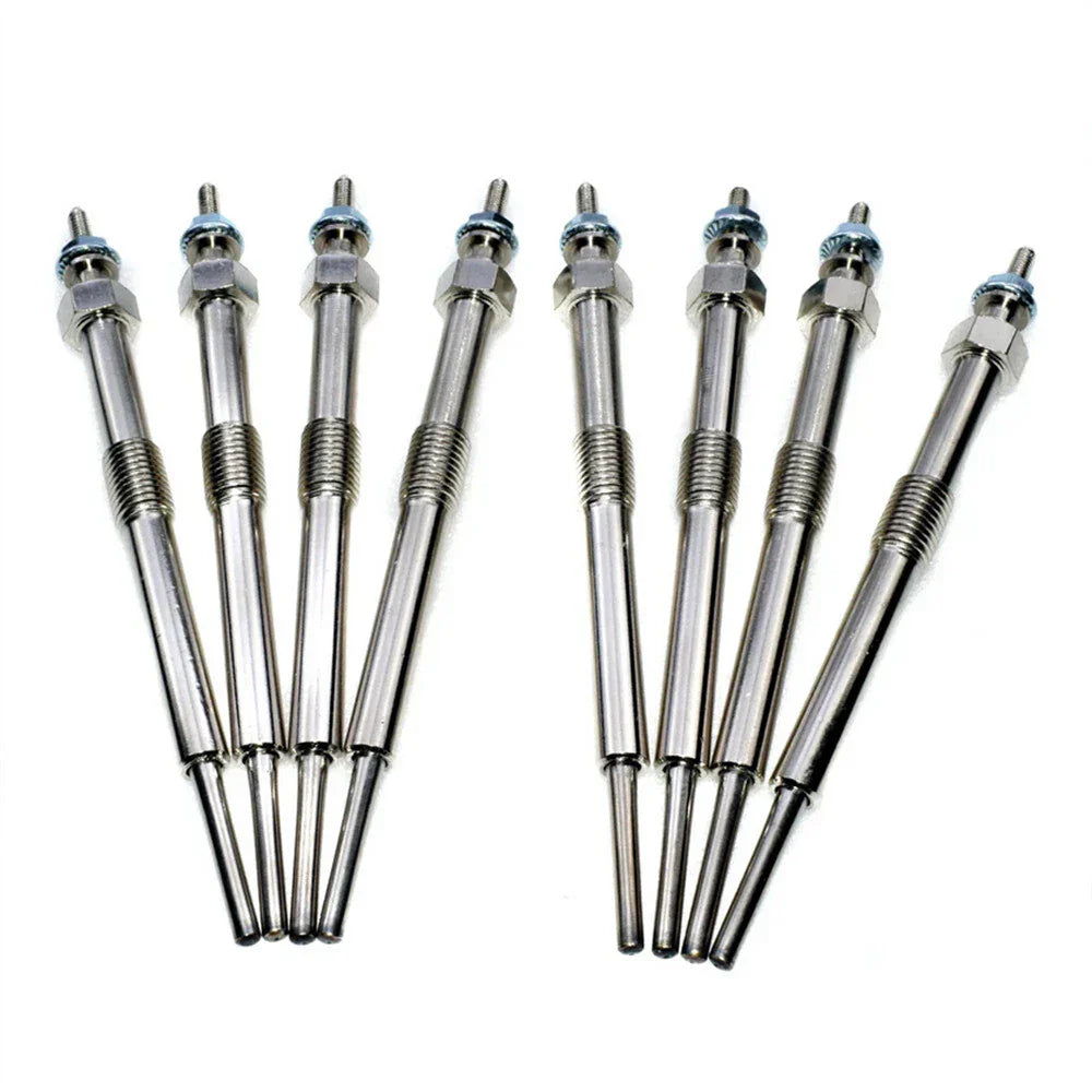 8x Glow Plugs for Chevrolet Silverado GMC Sierra (2001-2023)